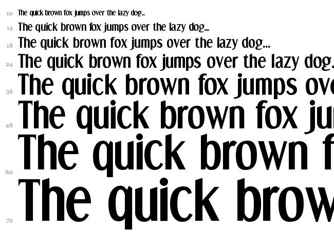 Dream Orphans font waterfall